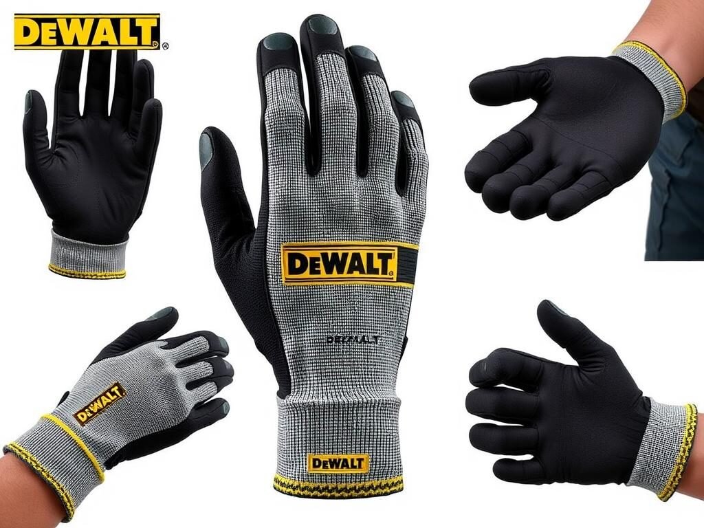 DeWalt Premium ToughTech Work Gloves power tools UK