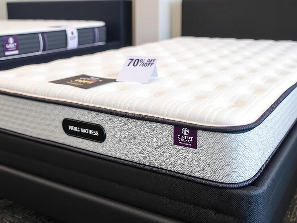 Premium hybrid mattress with up to 70% off discount at Archer's Sleep Centre