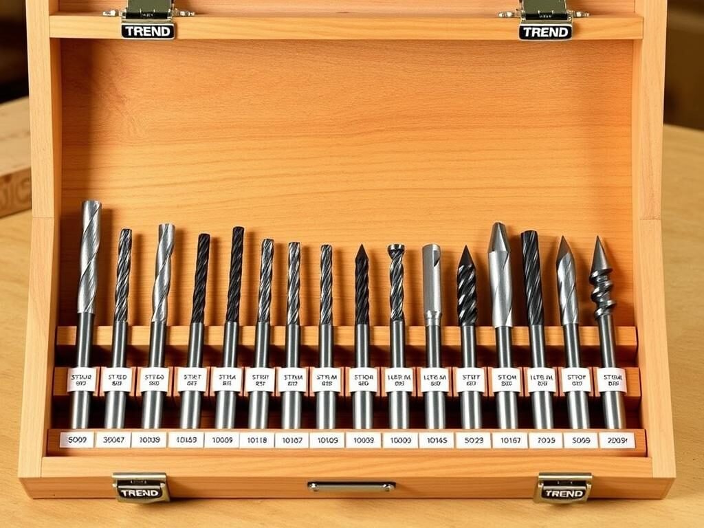 Trend 30 Piece Router Bit Set power tools UK