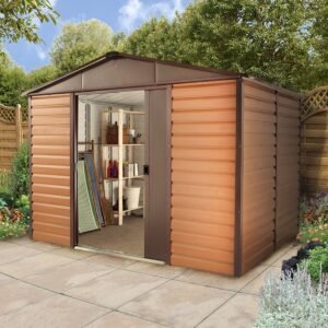 10' x 12'4 Yardmaster Balmoral Metal Shed (3.03m x 3.78m)