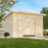 13' x 10' Palmako Stig Heavy Duty Wooden Pent Shed (3.94m x 3.05m)