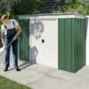 6' x 4' Yardmaster Emerald Pent Metal Shed (1.98m x 1.19m)