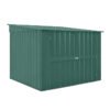6' x 6' Globel Heritage Green Metal Bike Shed (2.12m x 2.00m)
