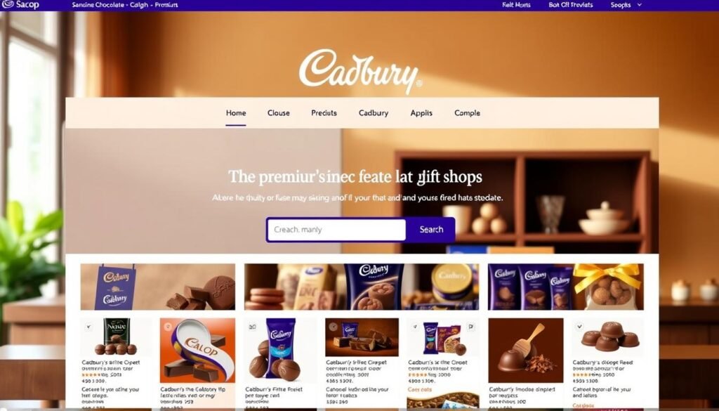 Cadbury Gifts Direct Website