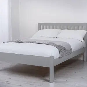 Silentnight Hayes Grey Wooden Bed Frame, Single