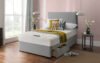 Silentnight Vilana Limited Edition Miracoil Divan Bed Set, Single, No Headboard Required, No Storage, Sandstone