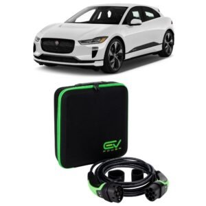 3 Pin to Type 2 - 5M - Jaguar I Pace HSE Charging Cable 3 Pin to Type 2 5M 6-12amp Adjustable (2.3kW)