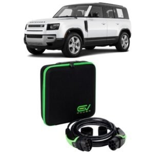 3 Pin to Type 2 - 5M - Land Rover Defender Charging Cable 3 Pin to Type 2 5M 6-12amp Adjustable (2.3kW)