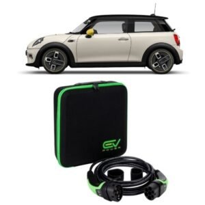 3 Pin to Type 2 - 5M - MINI Electric Charging Cable 3 Pin to Type 2 5M 6-12amp Adjustable (2.3kW)