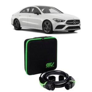 3 Pin to Type 2 - 5M - Mercedes CLA 250e Charging Cable 3 Pin to Type 2 5M 6-12amp Adjustable (2.3kW)
