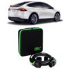 3 Pin to Type 2 - 5M - Tesla Model X Charging Cable 3 Pin to Type 2 5M 6-12amp Adjustable (2.3kW)