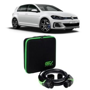 3 Pin to Type 2 - 5M - Volkswagen Golf Gte Charging Cable 3 Pin to Type 2 5M 6-12amp Adjustable (2.3kW)