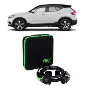 3 Pin to Type 2 - 5M - Volvo C40 Charging Cable 3 Pin to Type 2 5M 6-12amp Adjustable (2.3kW)