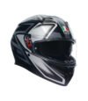Agv K3 Compound Full Face Motorcycle Helmet Grey