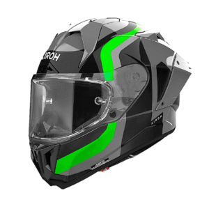 Airoh Gp800 Motorcycle Helmet - Competition Green Fluo Gloss
