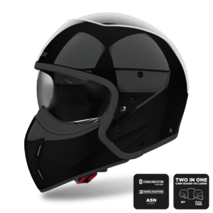 Airoh J110 Motorcycle Helmet - Black Glitter