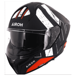 Airoh Matryx Motorcycle Helmet - Scope Orange Matt