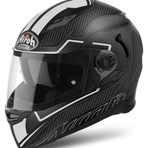 Airoh Motorcycle Helmet Movement S Full Face - Faster White Matt