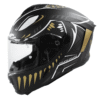 Airoh Spark Flow Motorcycle Helmet - Matt Black Vibe
