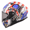 Airoh Valor Full Face Motorcycle Helmet - Uncle Sam Matt