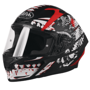 Airoh Valor Motorcycle Helmet - 'Ribs' (Matt)