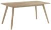 Bergen Scandinavian Oak 4 Seater Extending Dining Table - 140cm-180cm