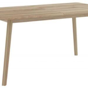 Bergen Scandinavian Oak 6 Seater Extending Dining Table - 160cm-200cm