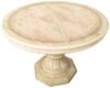 Betty Onyx Italian Extending 4 Seater Round Pedestal Dining Table