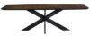 Bonvoy Brown Oak 12 Seater Dining Table with Spider Legs