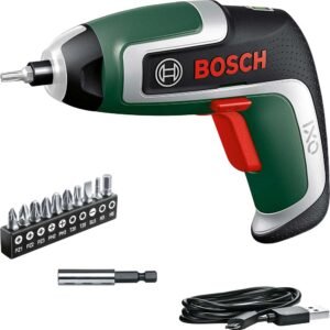 Bosch IXO 7 Basic 3.6v Cordless Screwdriver 1 x 2ah Integrated Li-ion USB Charger Case