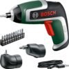 Bosch IXO 7 Set 3.6v Cordless Screwdriver 1 x 2ah Integrated Li-ion USB Charger Case