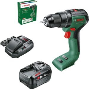 Bosch UNIVERSALIMPACT 18V-60 P4A 18v Cordless Brushless Combi Drill 1 x 4ah Li-ion Battery Charger No Case