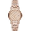 Burberry BU9039 Rose GoldTone Dial Stainless Steel Unisex Watch