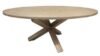 Camas Oak Oval Dining Table with Spider Legs - Variation Available