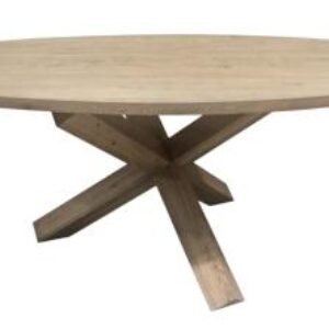 Camas Oak Oval Dining Table with Spider Legs - Variation Available