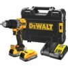 DeWalt DCD805 18v XR Cordless Brushless G3 Compact Combi Drill 2 x 1.7ah Li-ion Powerstack Battery Charger Case