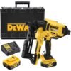 DeWalt DCFS950 18v XR Cordless Brushless Fencing Stapler 2 x 5ah Li-ion Battery Charger Case