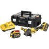 DeWalt DCG418 54v XR Cordless Brushless FLEXVOLT High Power Angle Grinder 125mm 2 x 9ah Li-ion Battery Charger Case