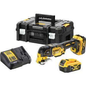 DeWalt DCS356 18v XR Cordless Brushless OIS Oscillating Multi Tool 2 x 5ah Li-ion Battery Charger Case