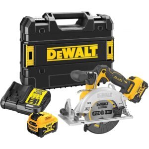 DeWalt DCS512 12v XR Brushless Circular Saw 140mm 2 x 5ah Li-ion Battery Charger Case
