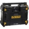 DeWalt TSTAK DAB Job Site Radio and Battery Charger 240v