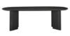 Durban Dark Wood 10 Seater Oval Dining Table