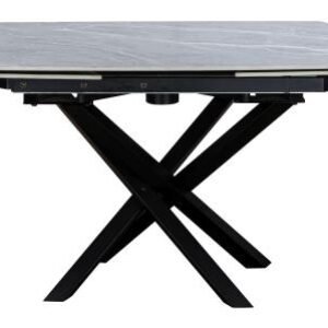 Elia Argento Grey Ceramic 4-6 Seater Extending Dining Table - 120cm-180cm