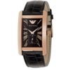 Emporio Armani AR0168 Rectangular Rose Gold Men's Watch
