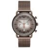 Emporio Armani AR11169 Brown Mesh Chronograph Men's Watch