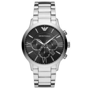 Emporio Armani AR11208 Giovanni Chronograph Quartz Black Dial Men's Watch
