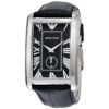 Emporio Armani AR1604 Rectangular Black Dial Men's Watch