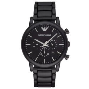 Emporio Armani AR1895 Luigi Black Chronograph Men's Watch