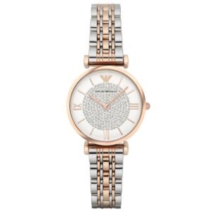 Emporio Armani AR1926 Ladies Watch T-Bar Gianni Two-Tone