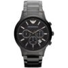 Emporio Armani AR2453 Men's Renato Watch Black